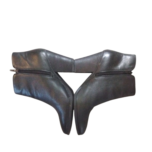 Jessica Simpson Kirblin Black Ankle Booties Women's Heeled Booties Size 10 - Picture 4 of 9